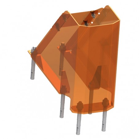 Nedcon Defender 1500, oranje, stijl 120mm