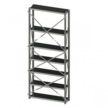 Beginvak Nedcon SF, 2500x600mm, verzinkt, 1270mm