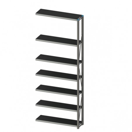 Aanbouwvak Nedcon SF, 2500x600mm, verzinkt, 1270mm